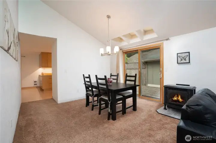 Cozy gas stove!