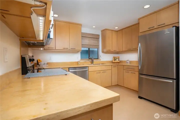 Under cabinet lighting for tasks & ambiance