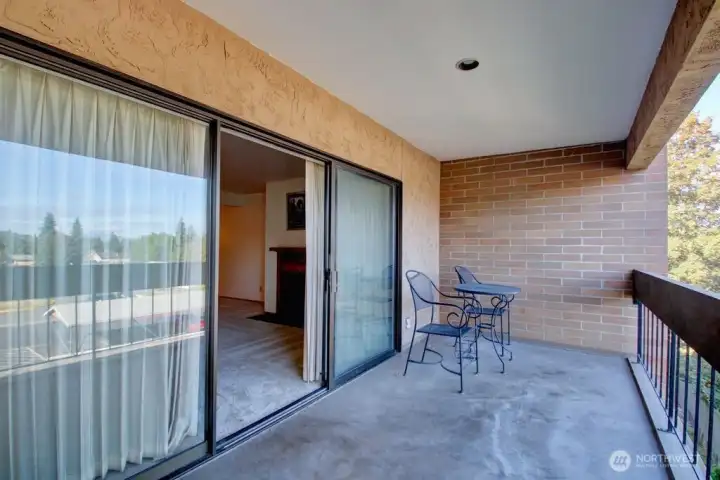 Balcony.