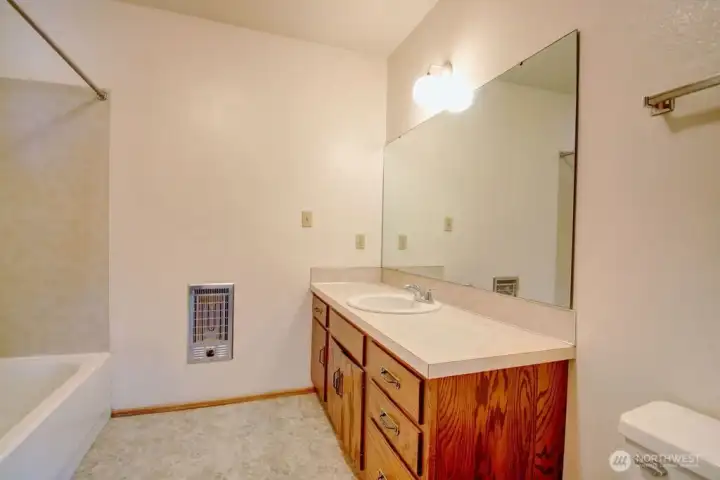 Primary bathroom.