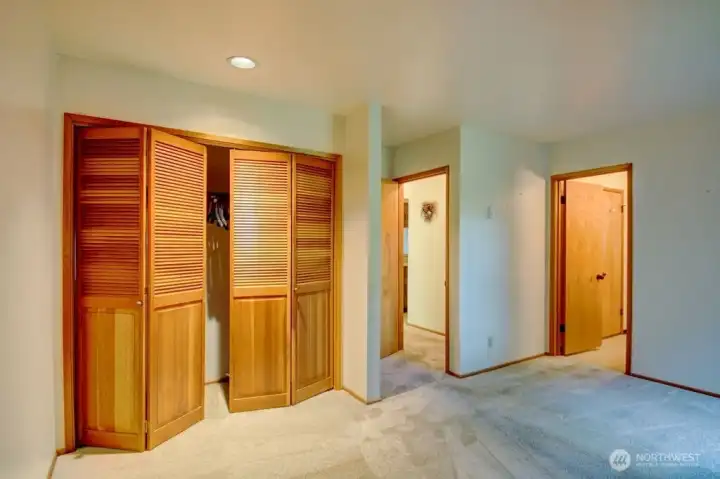 Second bedroom at the end of the hallway.