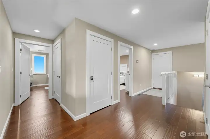 Hallway area to stairs going to lower level