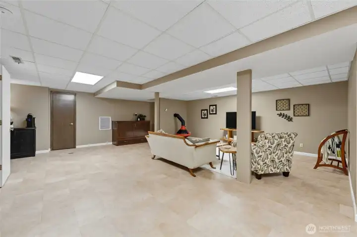 Lower level bonus room