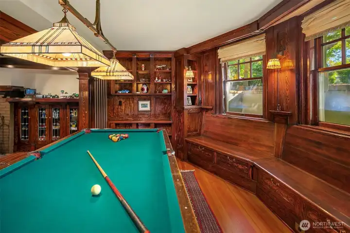 Billiards table - original to the house