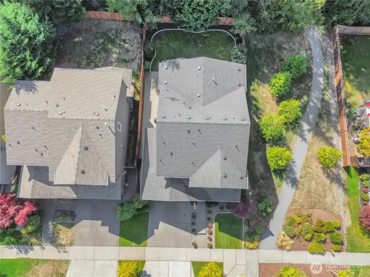 Open space next to home.