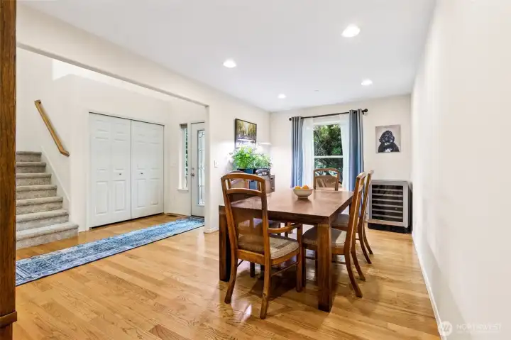 Large formal dining room
