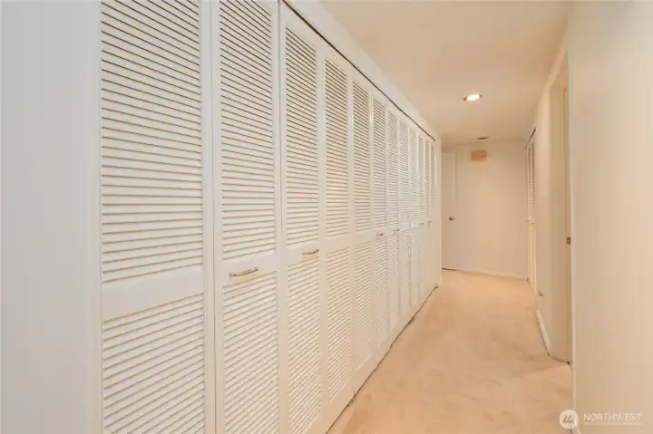 Primary suite closets