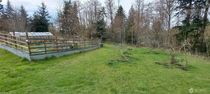 Garden and green house