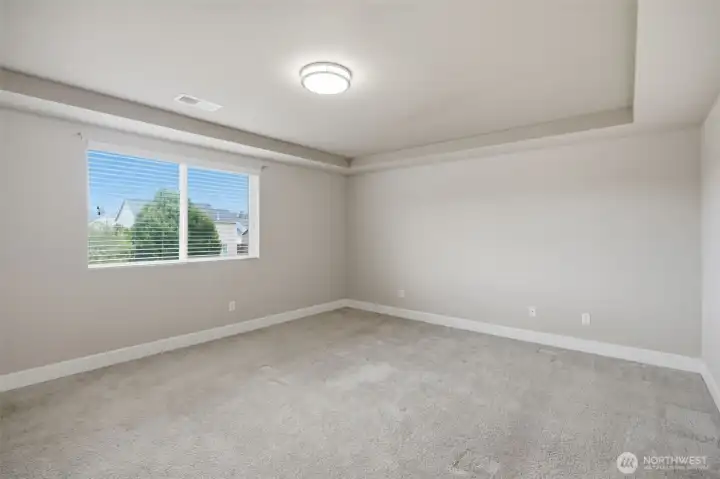 Family room that overlooks the park Family room that overlooks the park
