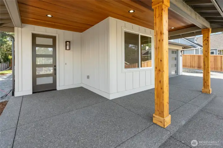 covered porch