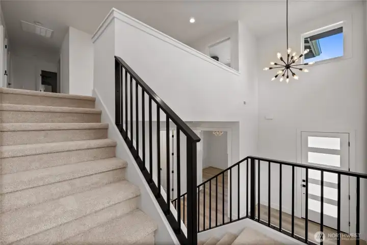 Head upstairs