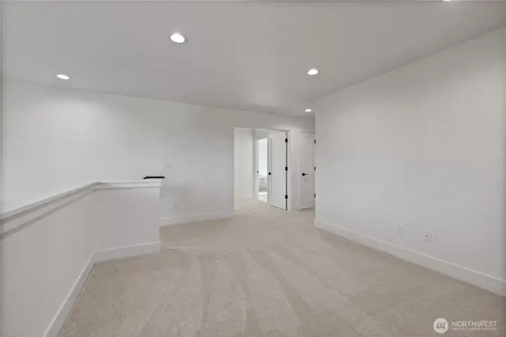 huge loft landing area
