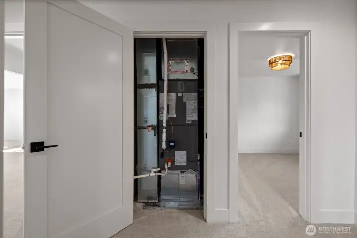 High efficiency heating and cooling