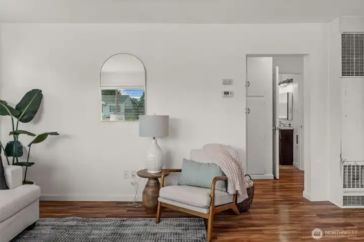 Bright, airy, and beautifully efficient. The main living space maximizes every square foot with optimal window placement, creating a warm and inviting hub. Bright, airy, and beautifully efficient. The main living space maximizes every square foot with optimal window placement, creating a warm and inviting hub.