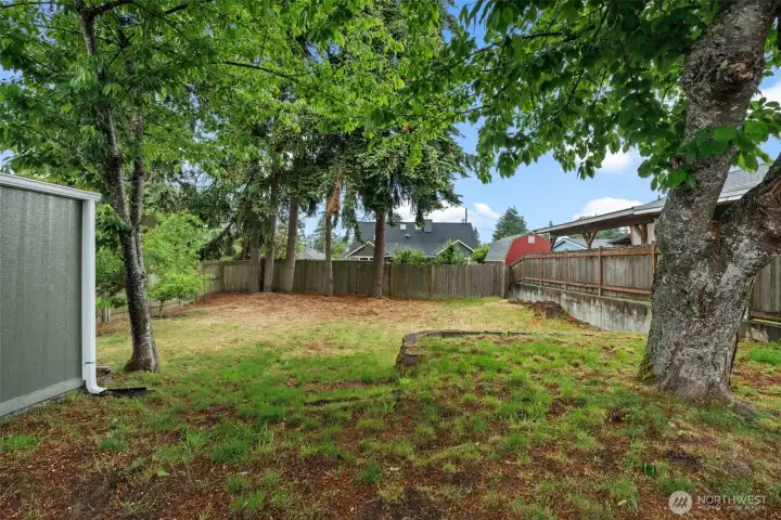 Large Fenced Backyard! Large Fenced Backyard!