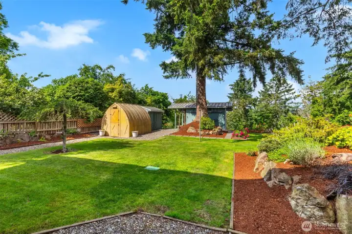 Back yard green house