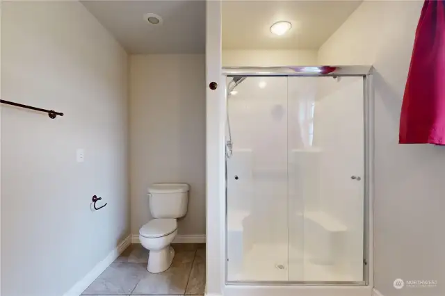 Shower in Primary Bathroom