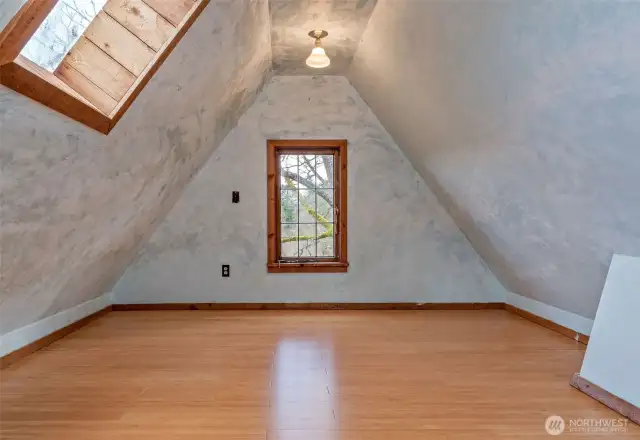 Finished Attic space.