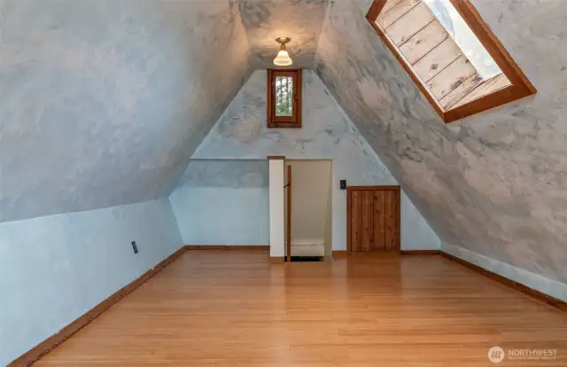 View towards ladder.
