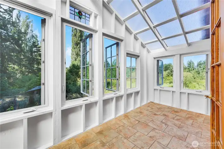 Solarium is a second living space.
