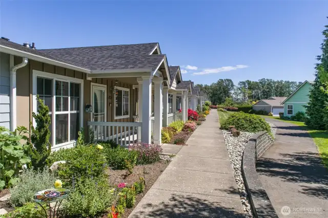 HOA takes care of all exterior and landscaping maintenance!