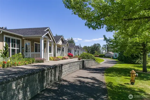 You can take over the garden and make it your own or let the HOA maintain it.