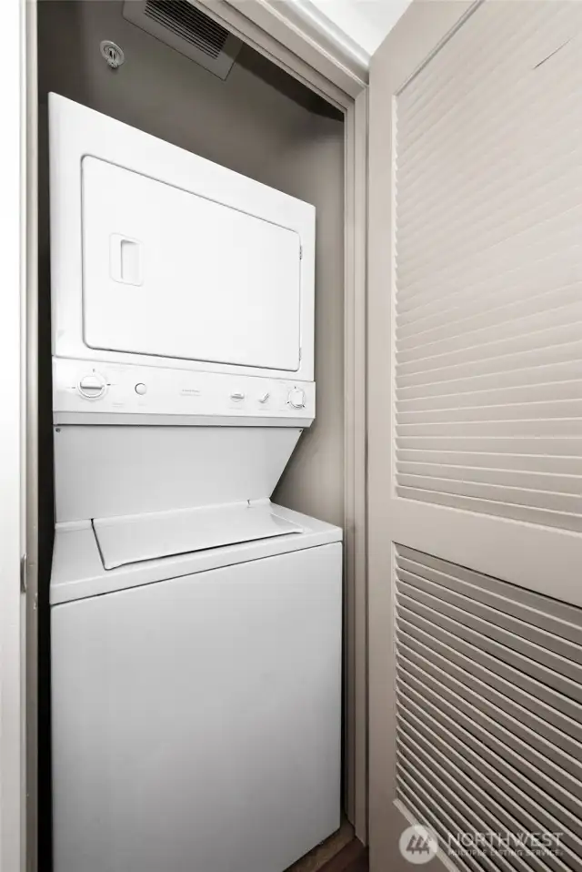 In unit Washer Dryer