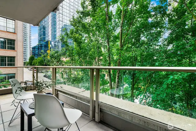 Your own private patio