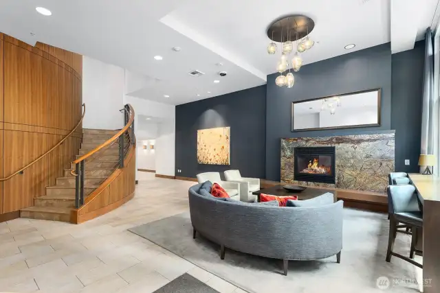 Beautiful lobby for the South building