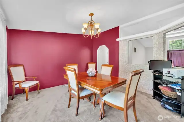 Formal dining room