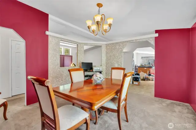 Formal dining room