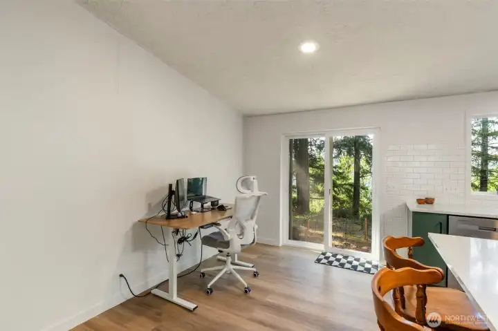 Room for your home office or a great space for table and chairs