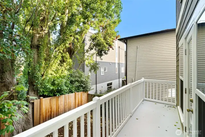 Good size balcony