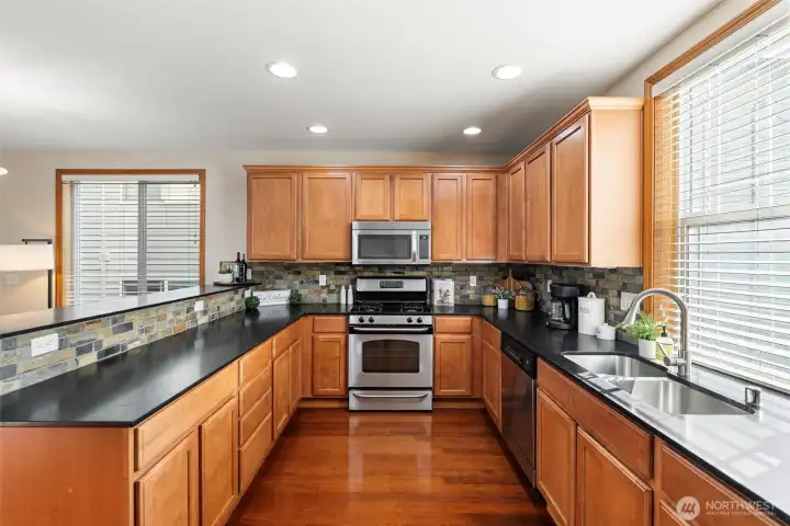 Well appointed kitchen