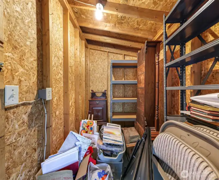 One of the storage areas