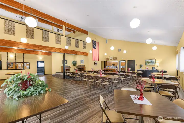 Clubhouse interior