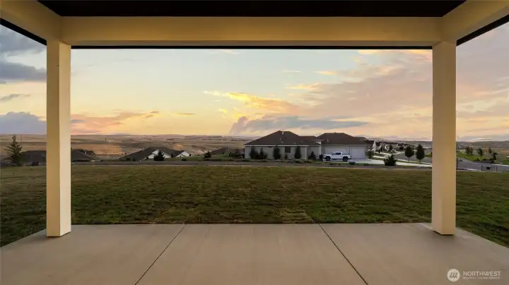 View off patio