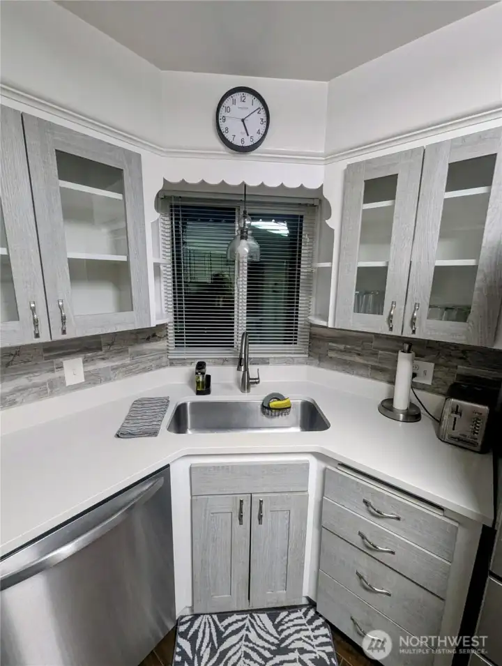 Enjoy the backyard view.