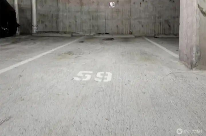 Two parking spaces. #59 & 60