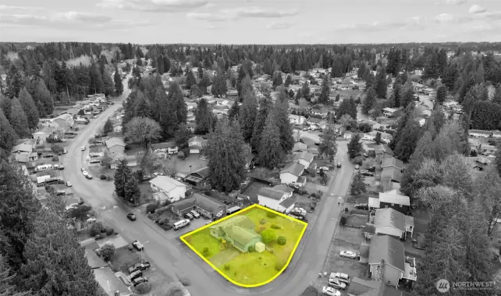 Looking south toward 132nd