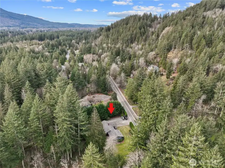 Nearly half acre lot