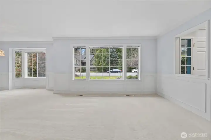 Lots of personality in the living and dining area.