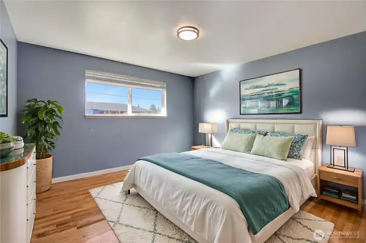 Virtually staged. . .