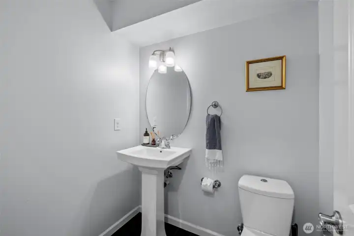 Half bath on the main.