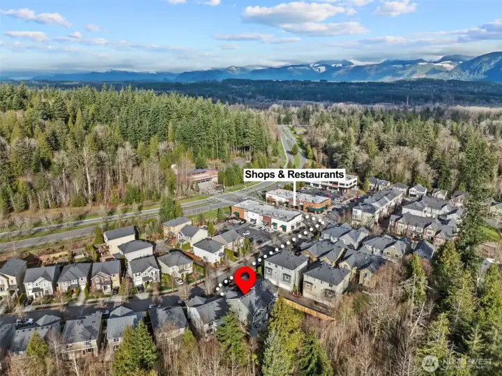 Literally just steps to amenities, park & trails!