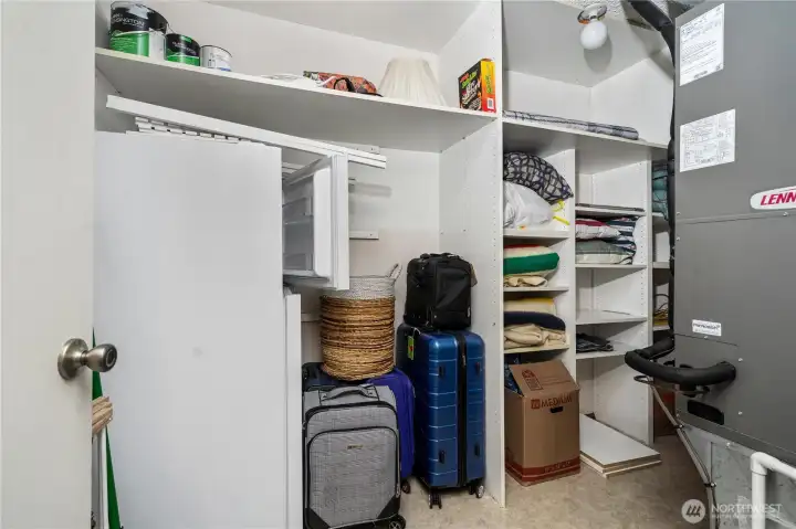 Extra downstairs storage