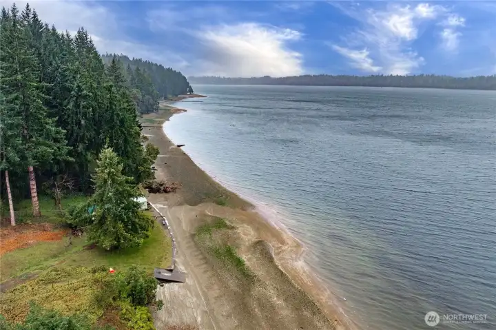 Private neighborhood beach