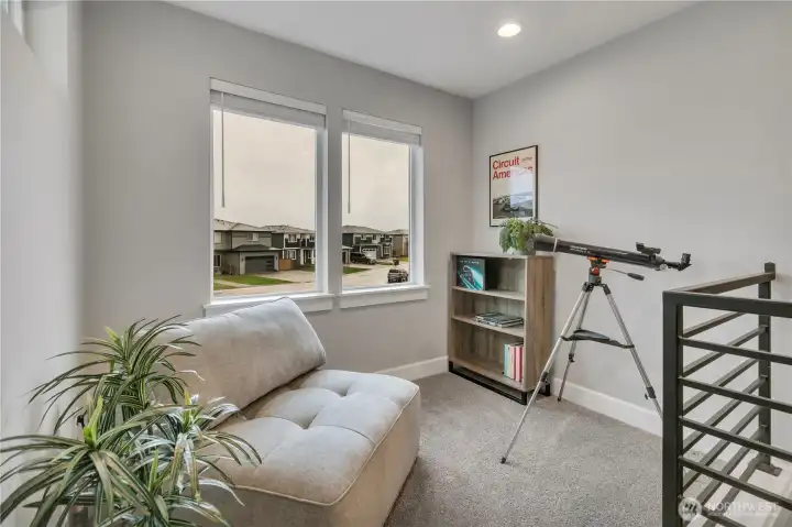 Picture mountain views on a clear day.