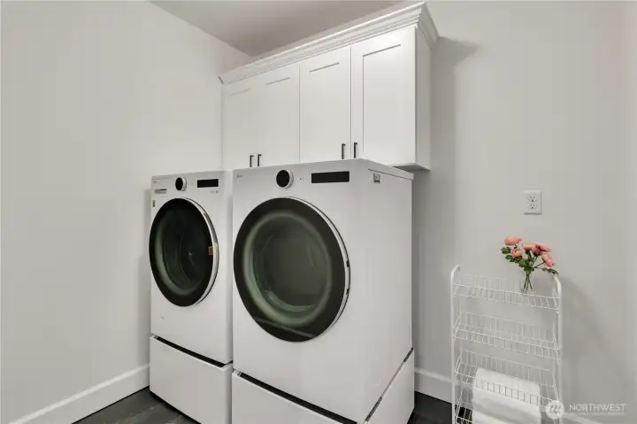 New Washer/Dryer included
