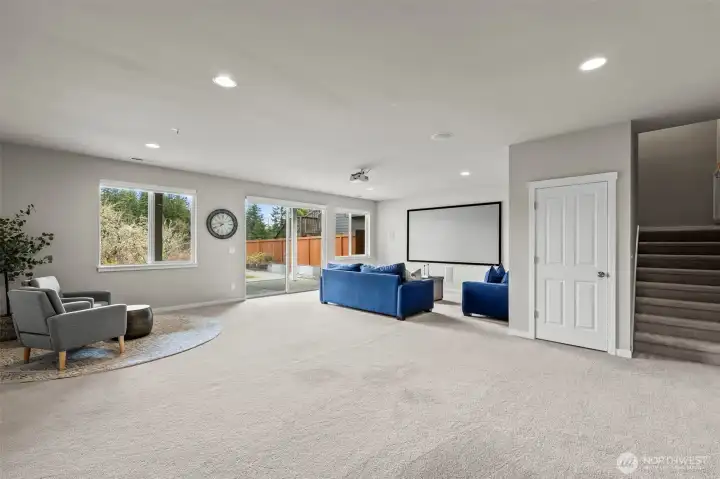 Lower Level Rec Room